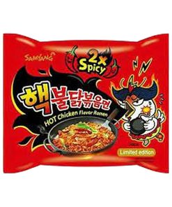 Hot chicken flavor ramen x2