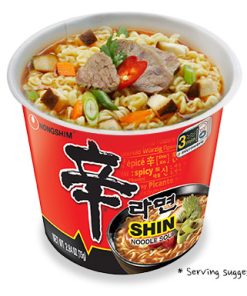 Shin ramen cup