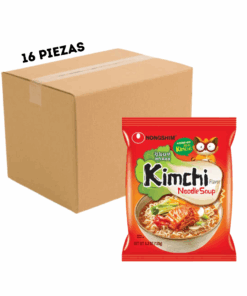 김치라면 Kimchi Ramyun 120g Caja 16 pzas