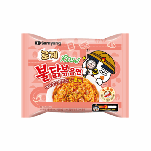 로제불닭 Buldak Rose 140g Caja 40 pzas - Imagen 2