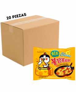 치즈불닭 Buldak cheese 140g Caja 20 pzas