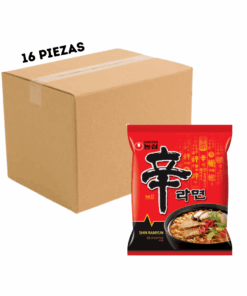 신라면 16개 박스 Shin Ramyun 120g Caja de 16 pzas