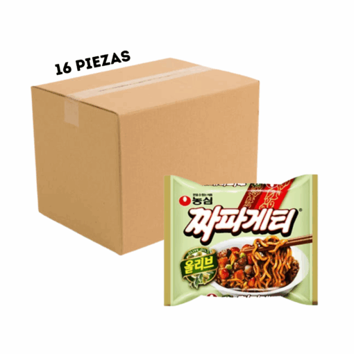 짜파게티 Chapagetti 127g Caja 16 pzas